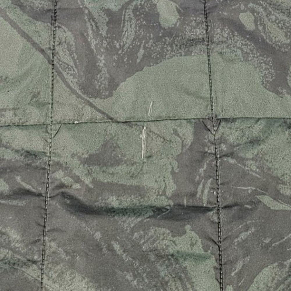 Armada Quilted Camo Button Down Shirt Jacket Men's Large Green Insulated - Picture 11 of 11